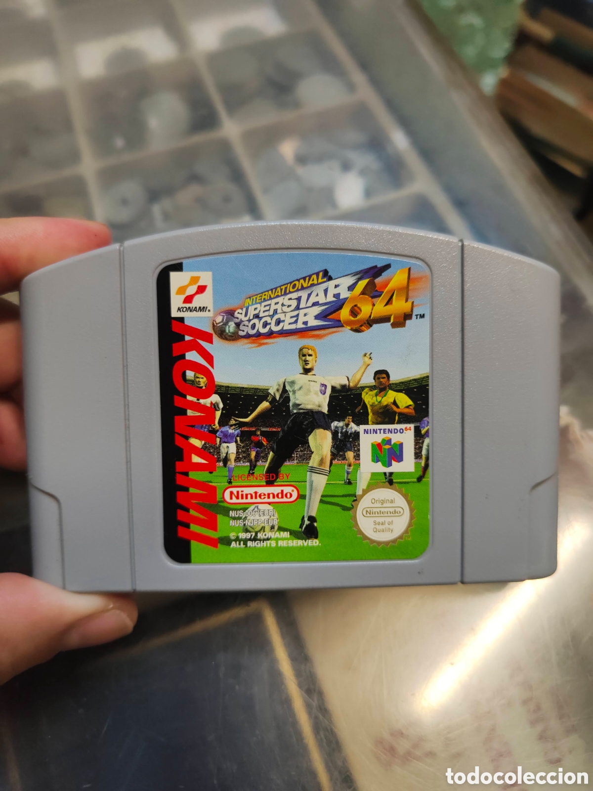 Videojuegos y Consolas: Video juego Superstar soccer 64