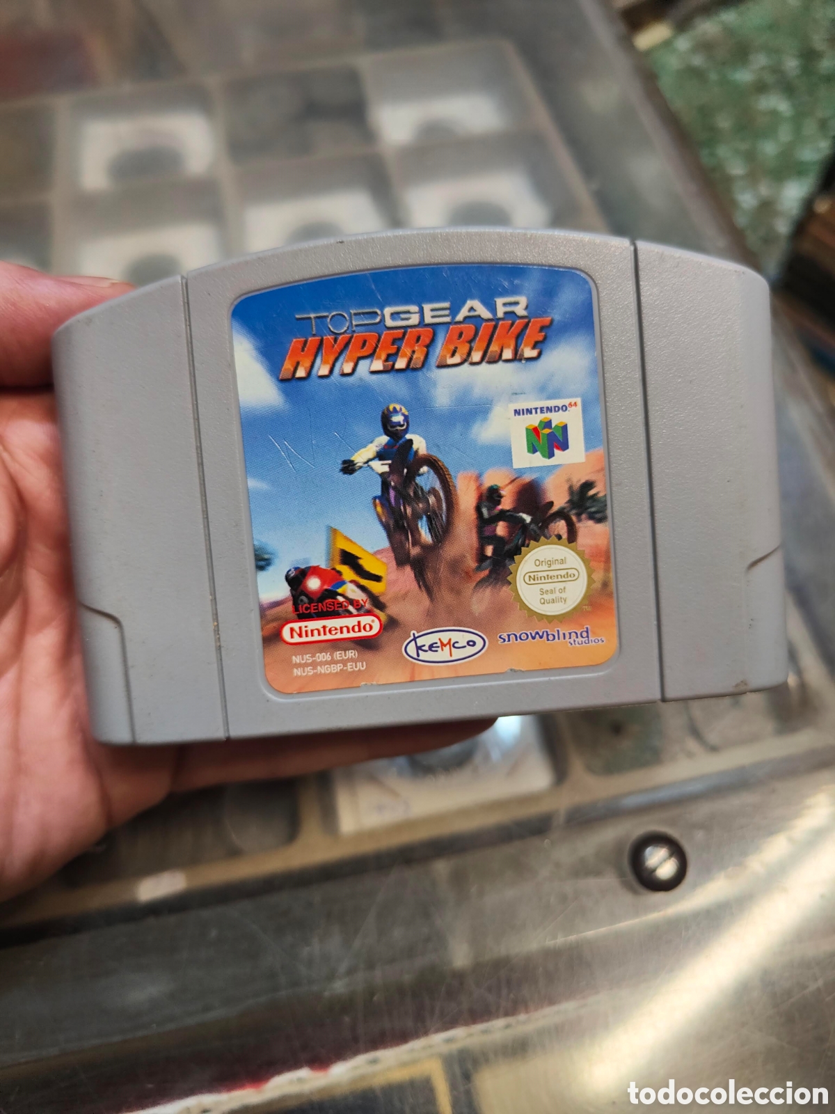 Videojuegos y Consolas: Video juego top gear hyper bike Nintendo 64