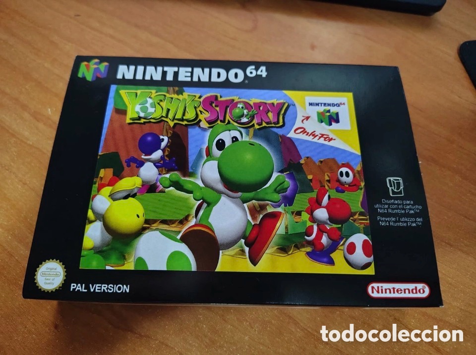 Videojuegos y Consolas: Yoshi's Story (Nintendo 64 N64) (Original) Caja, juego y manual en espa&ntilde;ol. PAL
