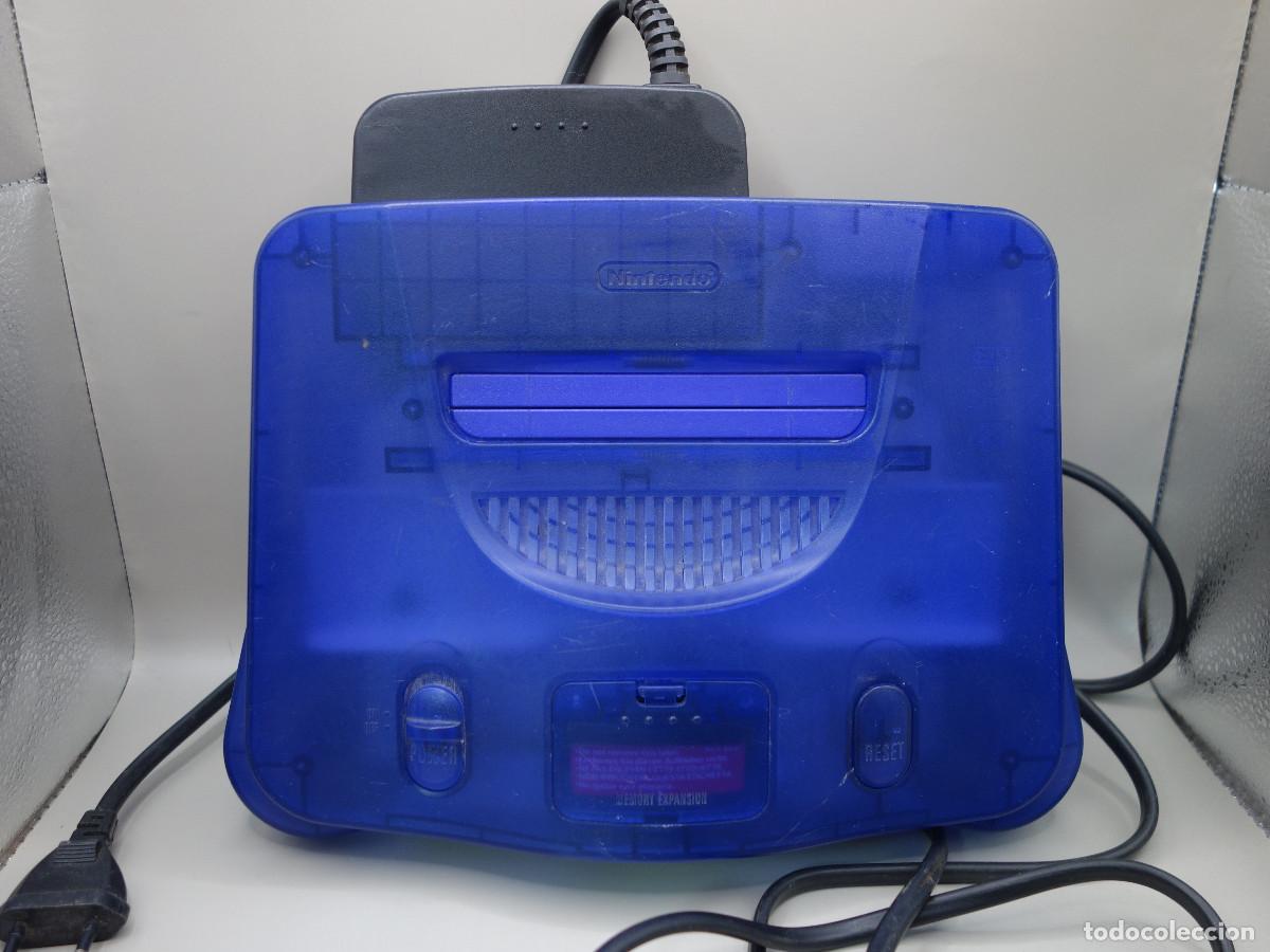 Videojuegos y Consolas: CONSOLA NINTENDO 64 AZUL