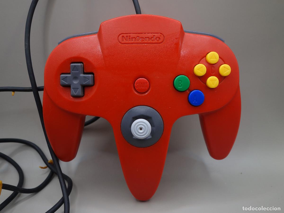 Videojuegos y Consolas: MANDO ROJO ORIGINAL DE NINTENDO 64
