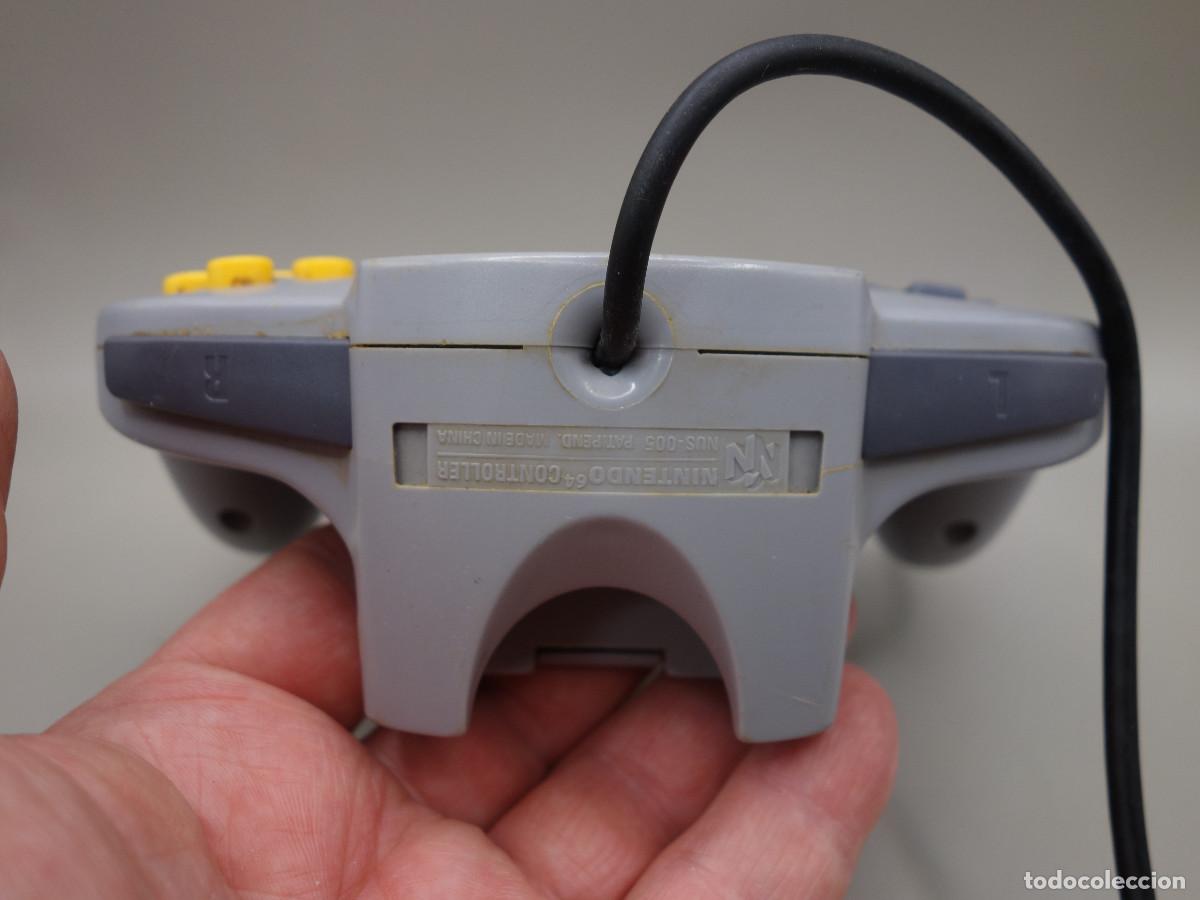 Videojuegos y consolas: MANDO GRIS ORIGINAL DE NINTENDO 64 - Foto 4