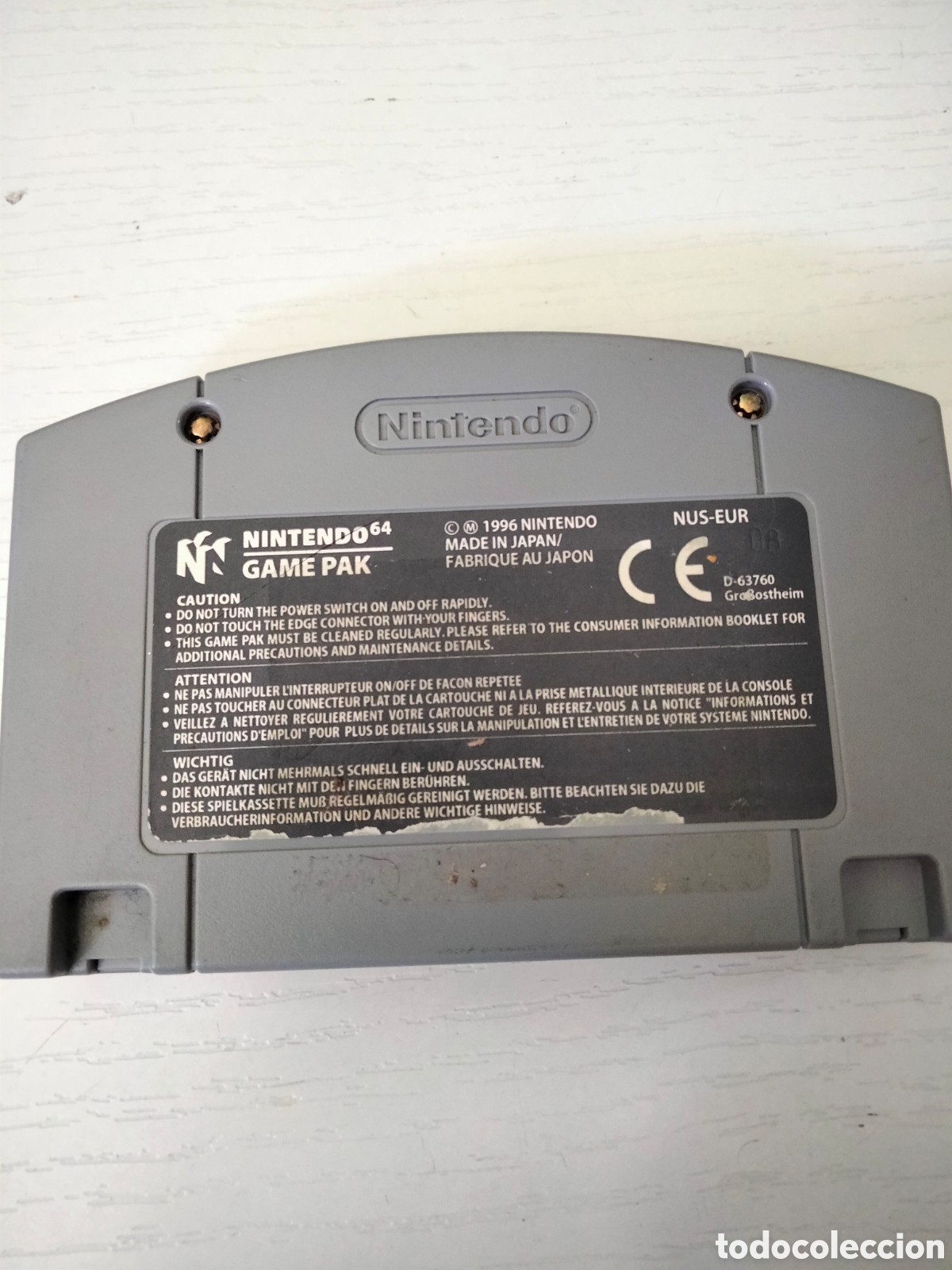 Videojuegos y consolas: Super Mario 64. Nintendo 64 - Foto 3
