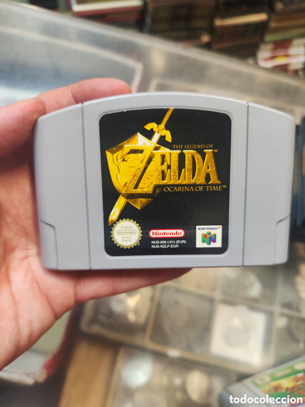 Video Games and Consoles: Video juego Zelda ocarina of time Nintendo 64