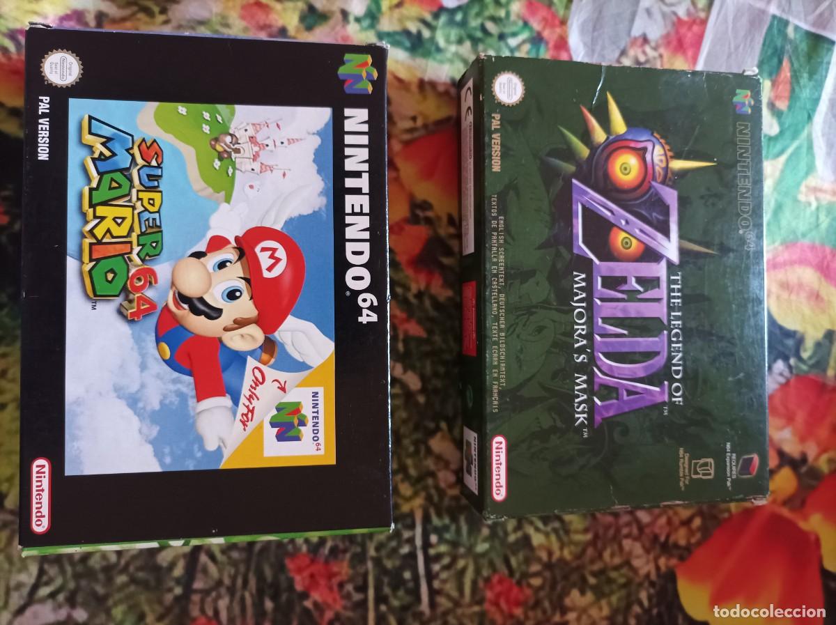 Videojuegos y consolas: The legend of zelda y super Mario 64