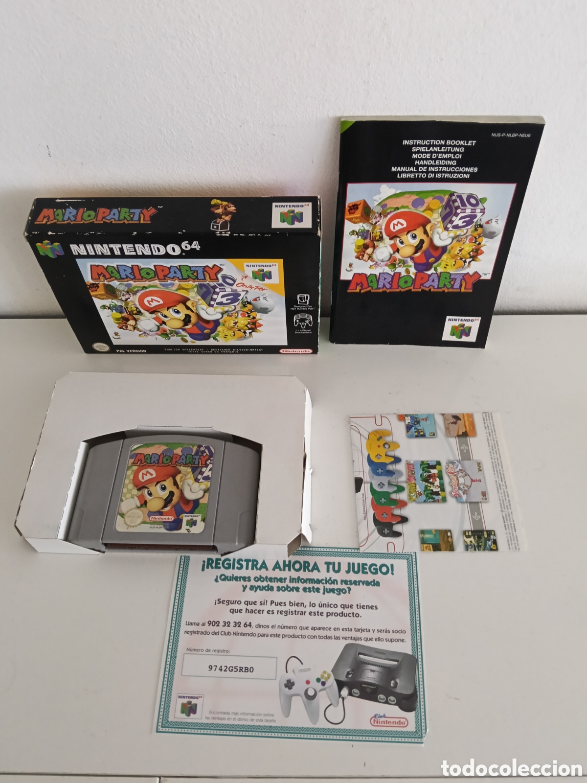 Videojuegos y consolas: Mario Party Nintendo 64