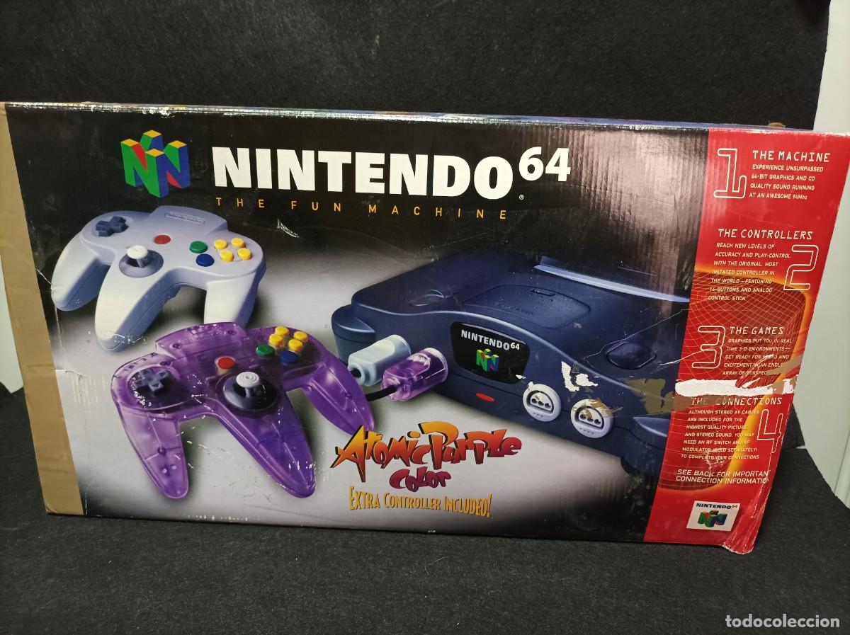 Video Games and Consoles: NINTENDO 64 - NUS-S-N018-USA - 2 MANDOS + 2 JUEGOS