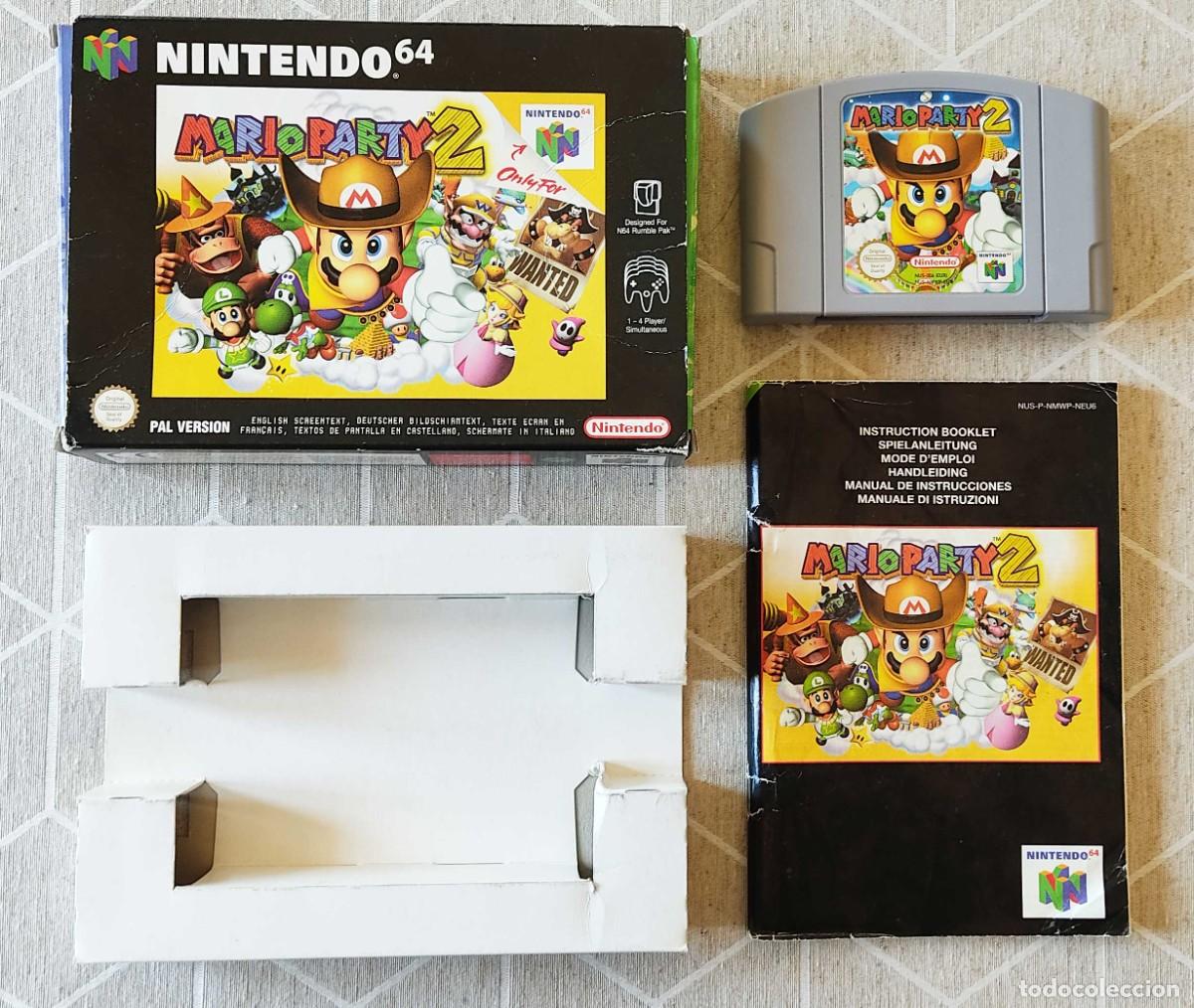 Videojuegos y consolas: Mario Party 2 Nintendo 64 PAL Espa&ntilde;a