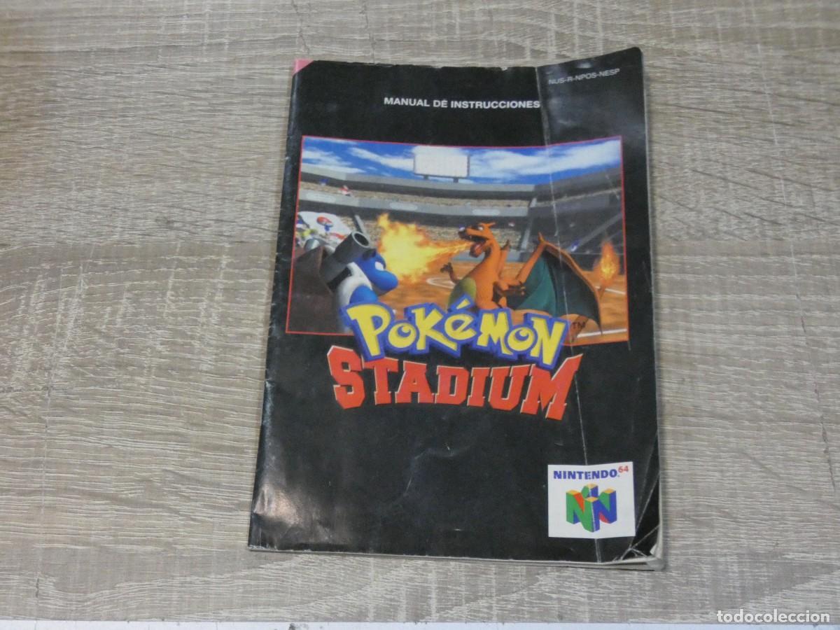 Videojuegos y consolas: ARKANSAS1980 VIDEOJUEGOS manual suelto juego Nintendo 64 pokemon stadium