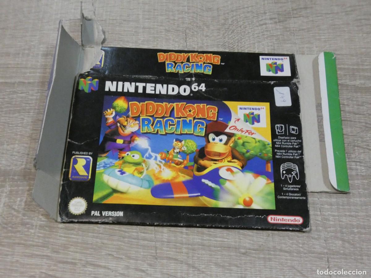 Videojuegos y consolas: ARKANSAS1980 VIDEOJUEGOS CAJA JUEGO NINTENDO 64 DONKEY KONG RACING