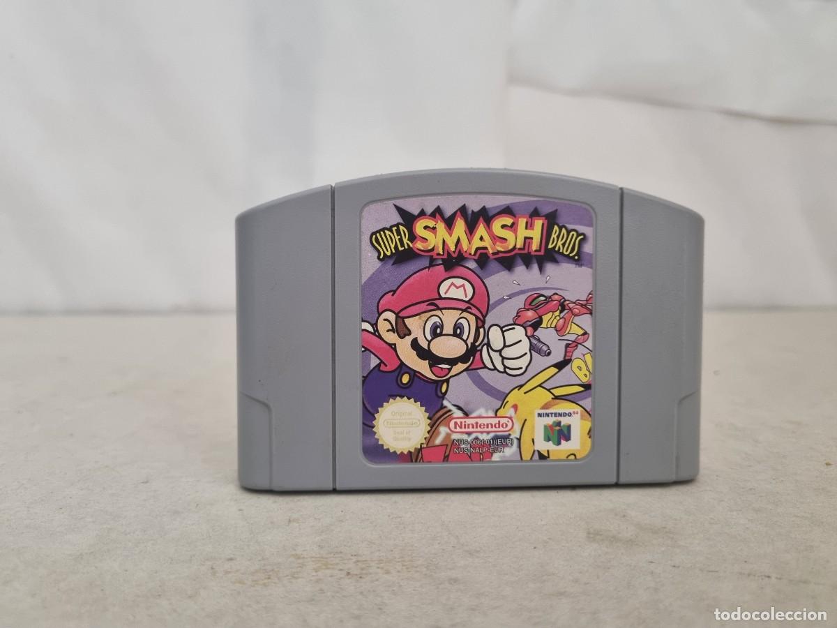 Videojogos e Consolas: Cartucho para Nintendo 64 S&uacute;per smash bros