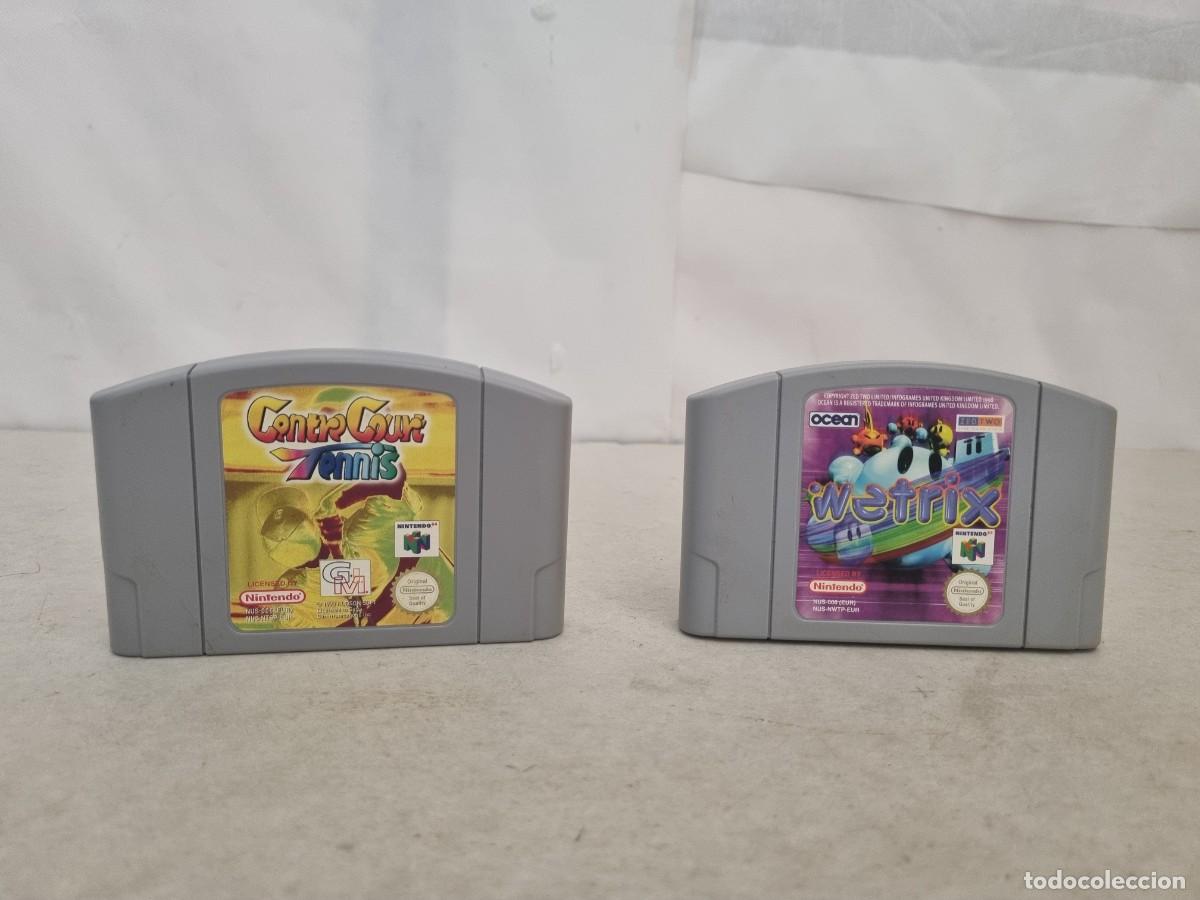 Videojogos e Consolas: Lote de 2 Cartucho para Nintendo 64 Centre Coure tenis y watrix