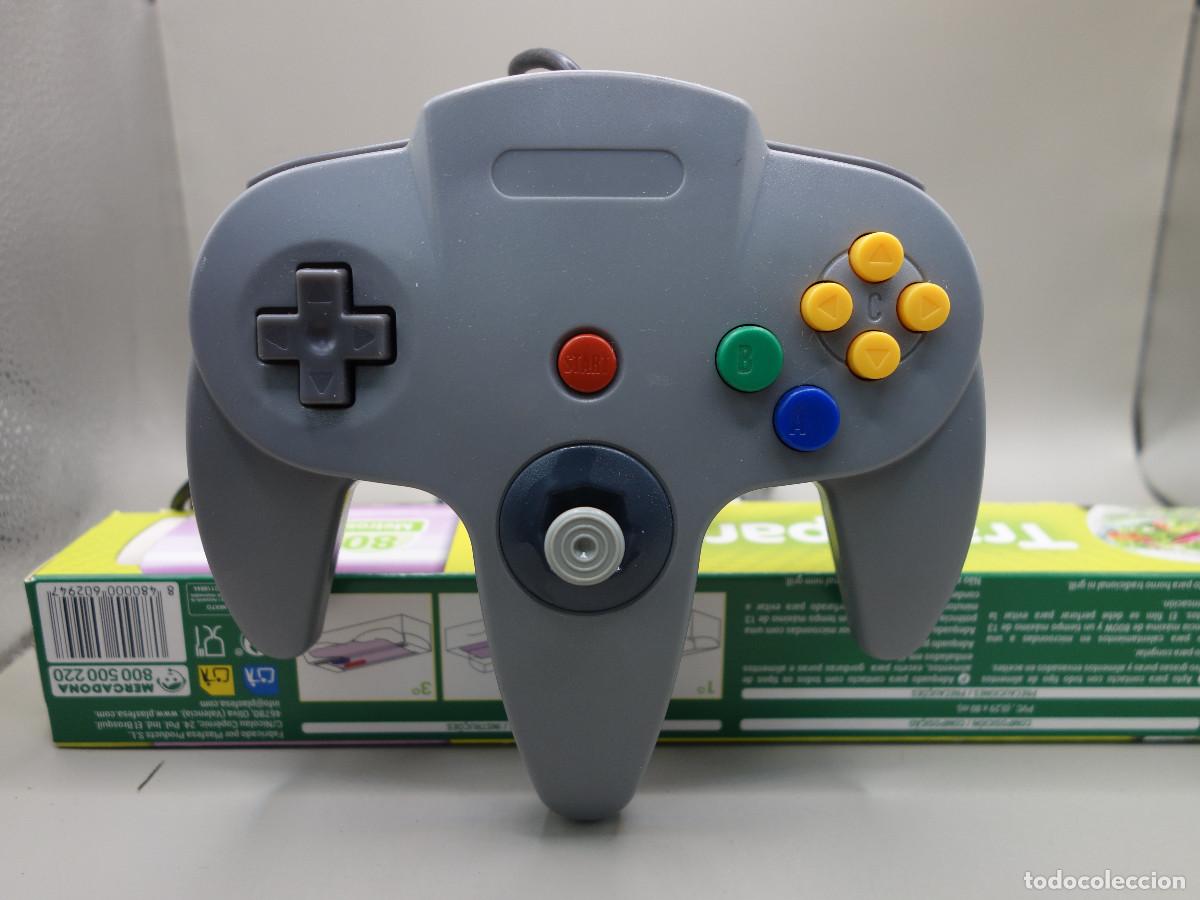 Videojuegos y consolas: MANDO GRIS ORIGINAL DE NINTENDO 64