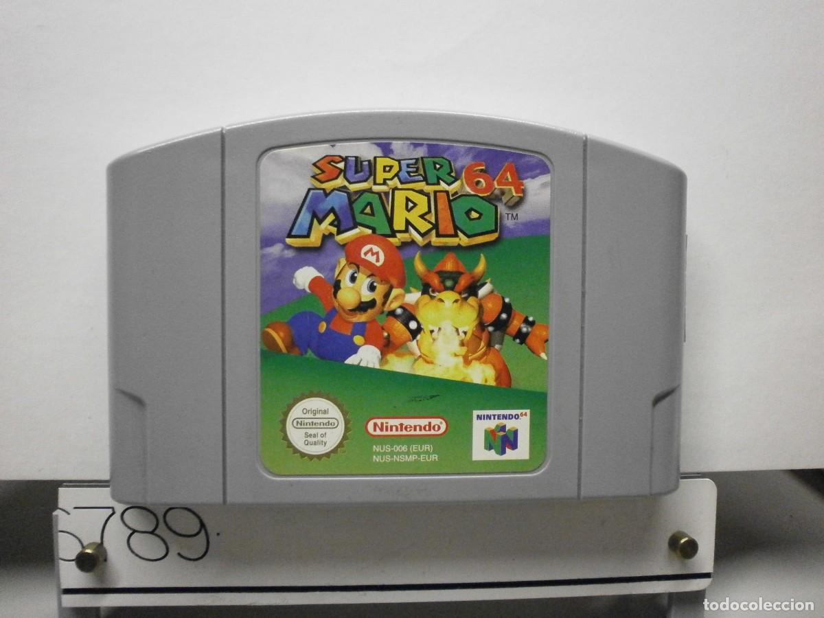 Videojuegos y consolas: juego nintendo 64 super mario 64 eur