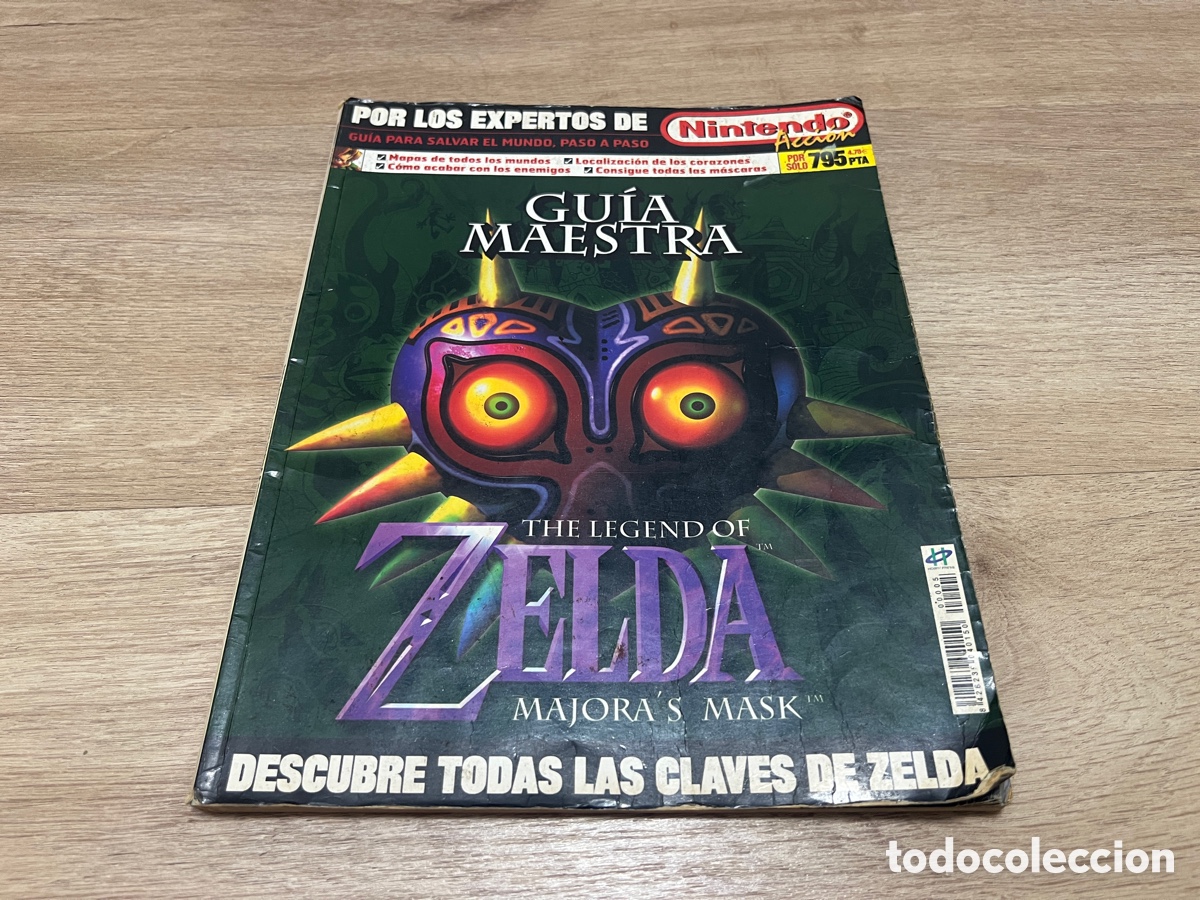 Videojuegos y consolas: Gu&iacute;a maestra oficial de The Legend of Zelda: Majora's Mask (N64)