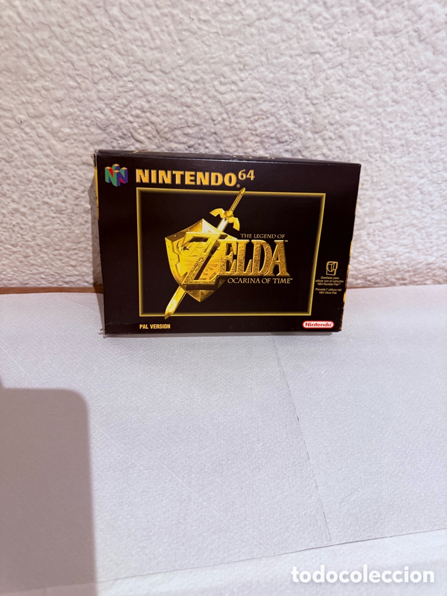 Videojuegos y consolas: The Legend of Zelda Ocarina of Time Nintendo 64 &ndash; Caja y manual original