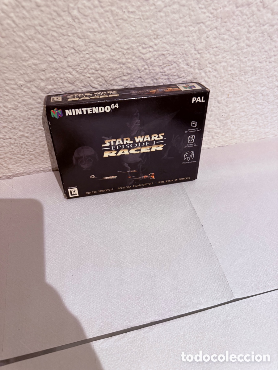 Videojuegos y consolas: Star Wars Episode I Racer Nintendo 64 &ndash; Caja original PAL