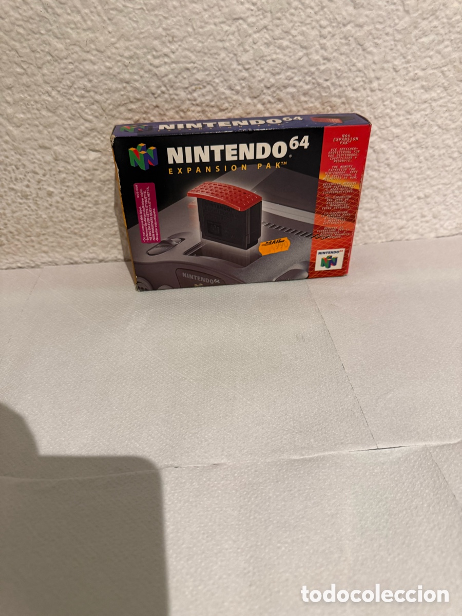 Videojuegos y consolas: Nintendo 64 Expansion Pak PAL &ndash; Completo con caja y manual