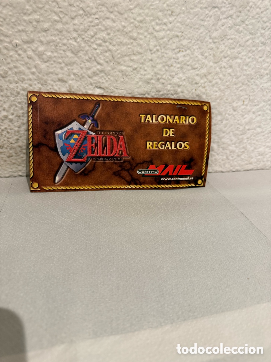 Videojuegos y consolas: The Legend of Zelda: Ocarina of Time &ndash; Talonario de Regalos Centro Mail Original