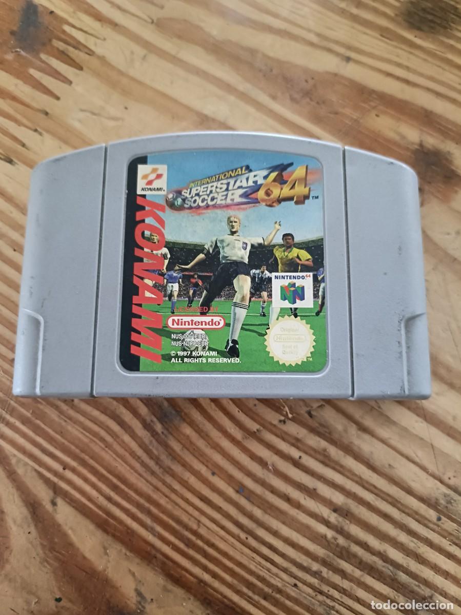 Videojuegos y consolas: VIDEO JUEGO NINTENDO 64 (N64): INTERNATIONAL SUPERSTAR SOCCER 64