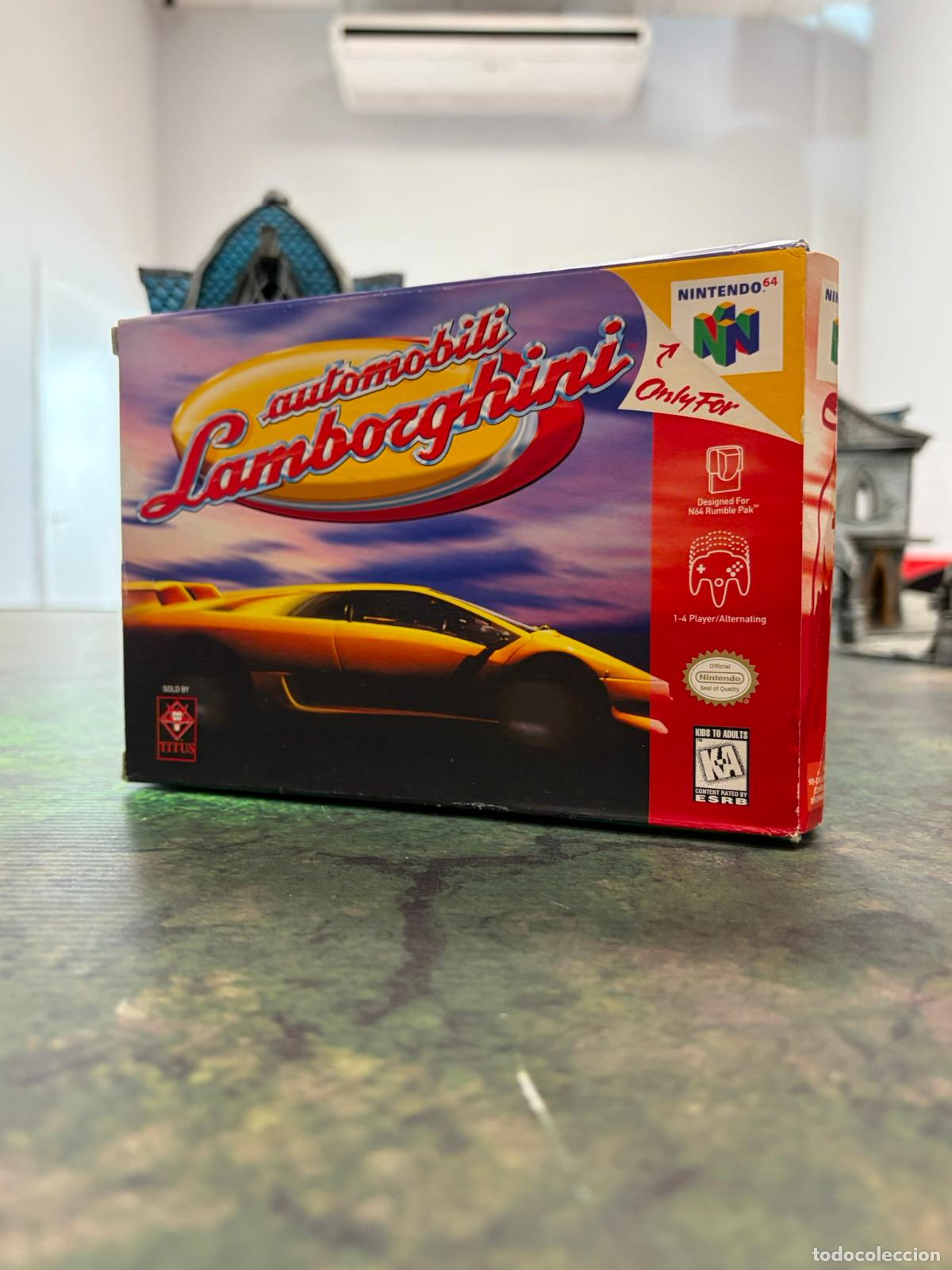 Videojuegos y consolas: Automobili lamborghini - Nintendo 64 N64 - USA NTSC - Completo