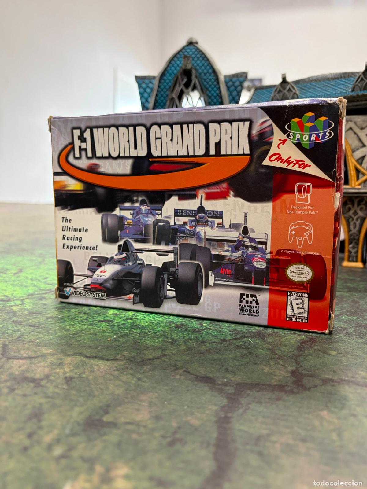 Videojuegos y consolas: F1 World grnad prix - Nintendo 64 N64 - USA NTSC - Completo