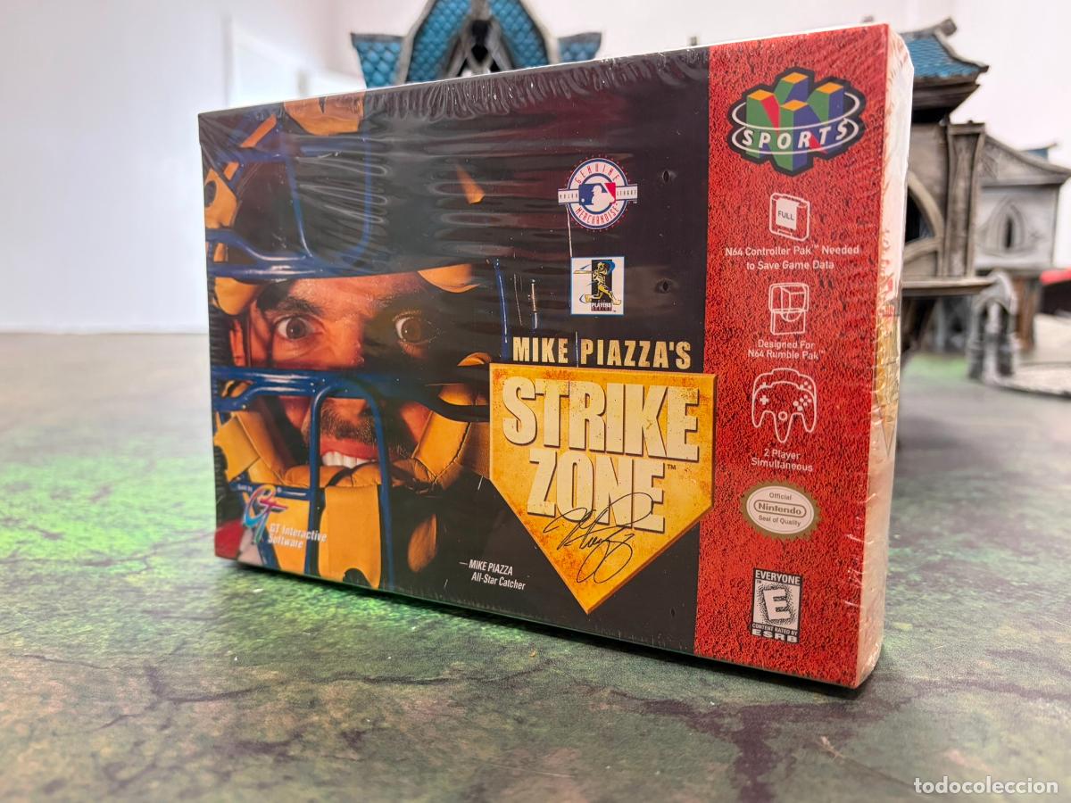 Videojuegos y consolas: Mike Piazza's Strike Zone - NIntendo 64 n64 - USA NTSC - Nuevo precintado