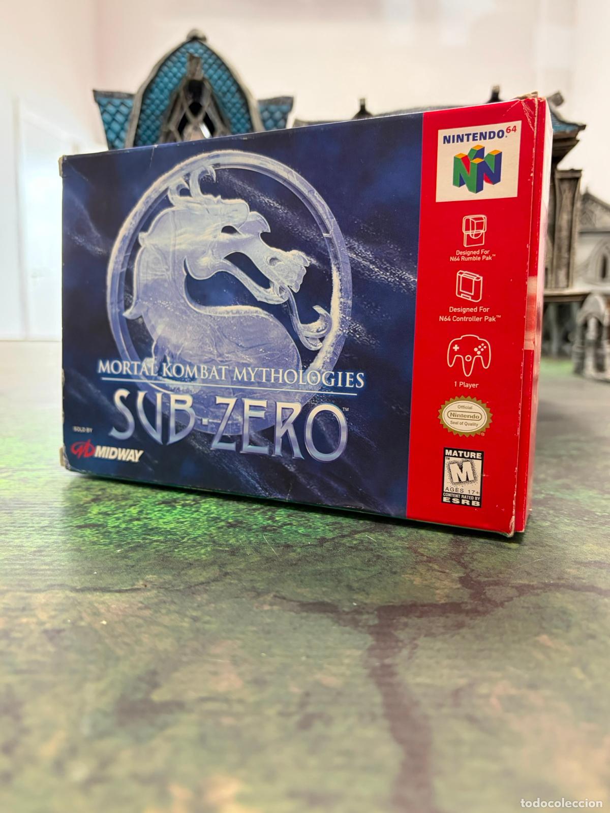 Videojuegos y consolas: Mortal Kombat Mythologies Sub-zero - NIntendo 64 n64 - USA NTSC - Completo