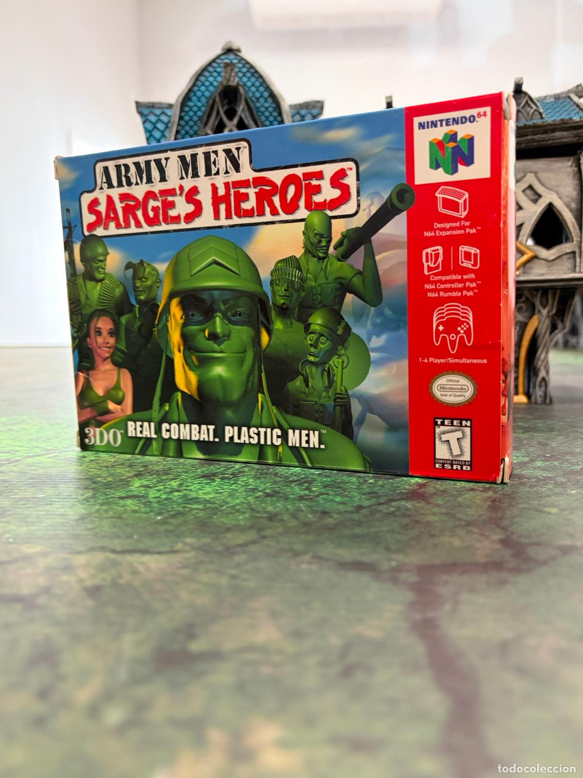Videojuegos y consolas: Army Men sarge's heroes - NIntendo 64 n64 - USA NTSC - Sin manual