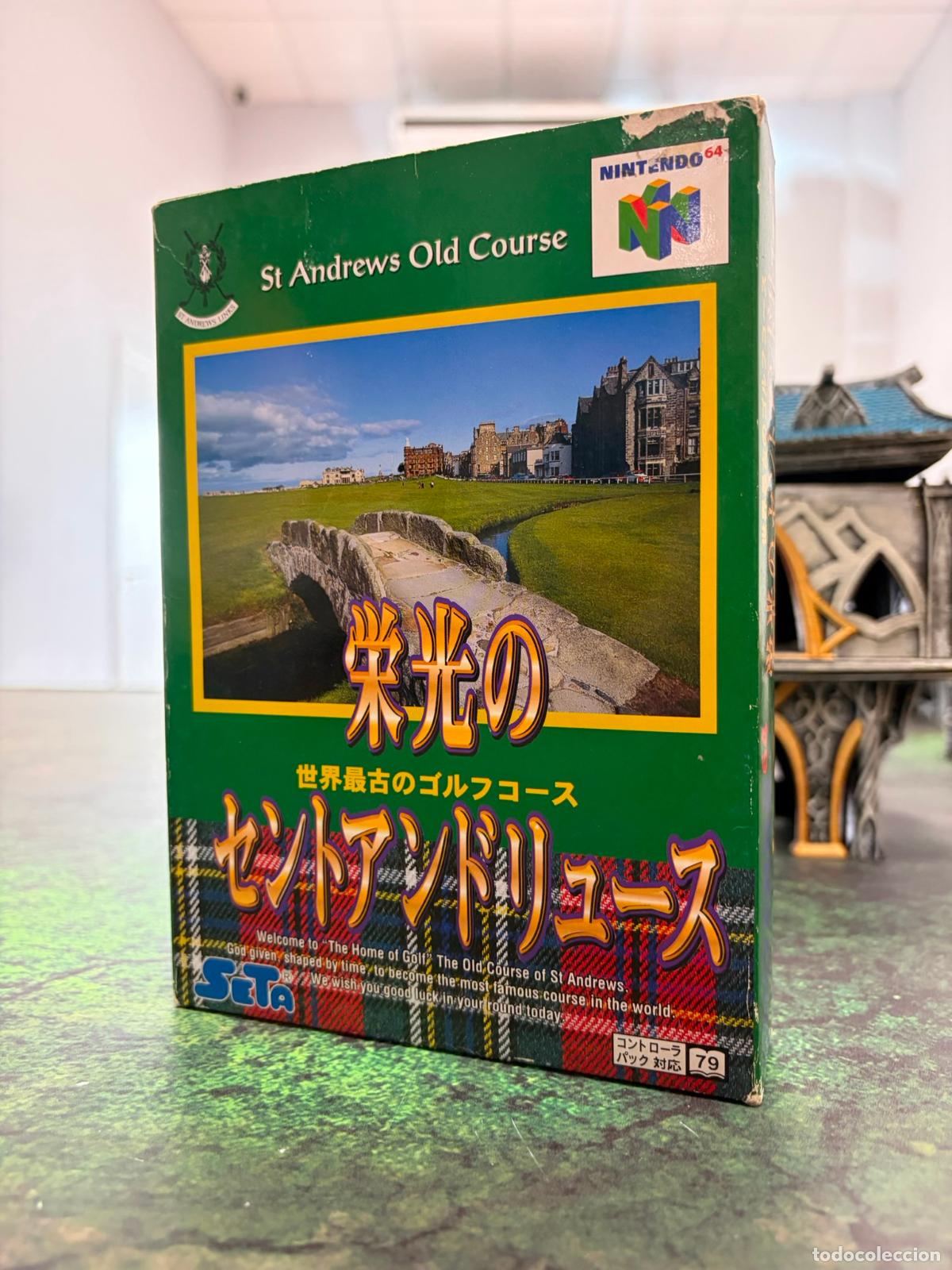 Videojuegos y consolas: Eikō no Saint Andrews (St Andrews Old Course) - NIntendo 64 n64 - JAP NTSC - Completo