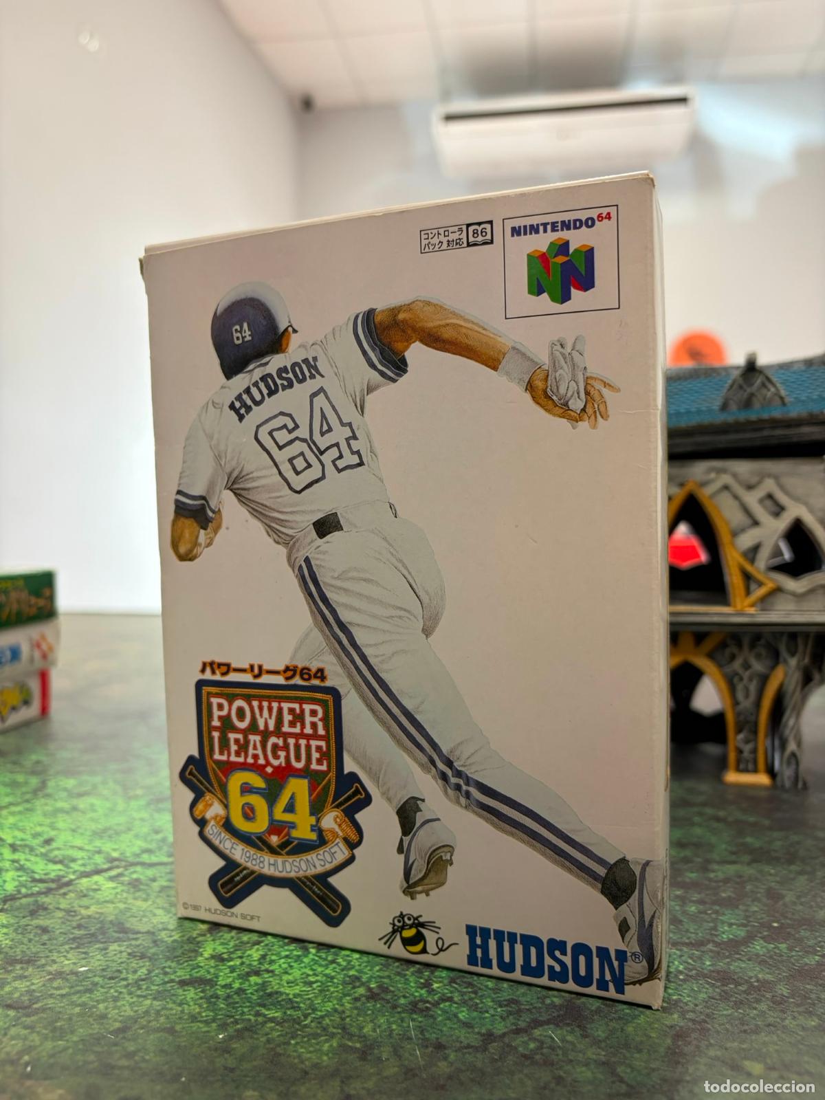 Videojuegos y consolas: Power League 64 - NIntendo 64 n64 - JAP NTSC - Completo