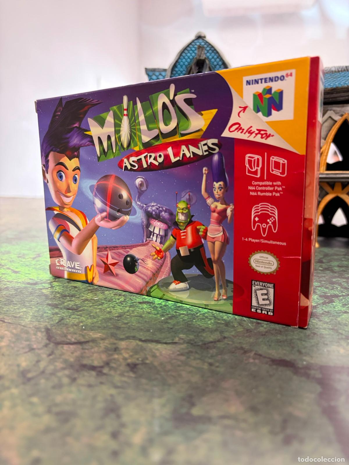 Videojuegos y consolas: Milo's Astro lane - NIntendo 64 n64 - USA NTSC - Sin manual