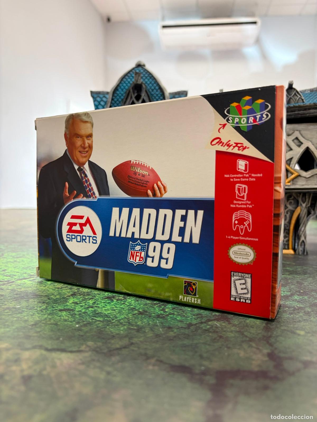 Videojuegos y consolas: Madden 99 - NIntendo 64 n64 - USA NTSC - Completo