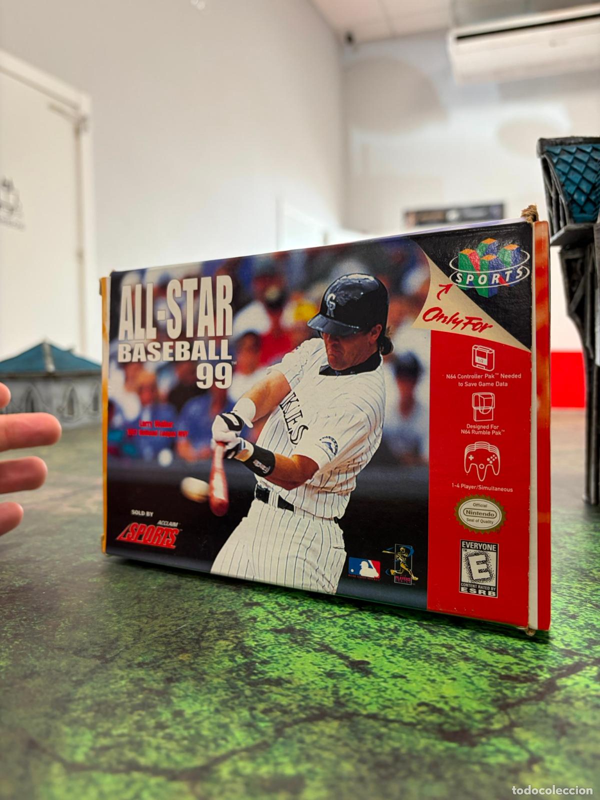 Videojuegos y consolas: All star baseball 99 - NIntendo 64 n64 - USA NTSC - Completo