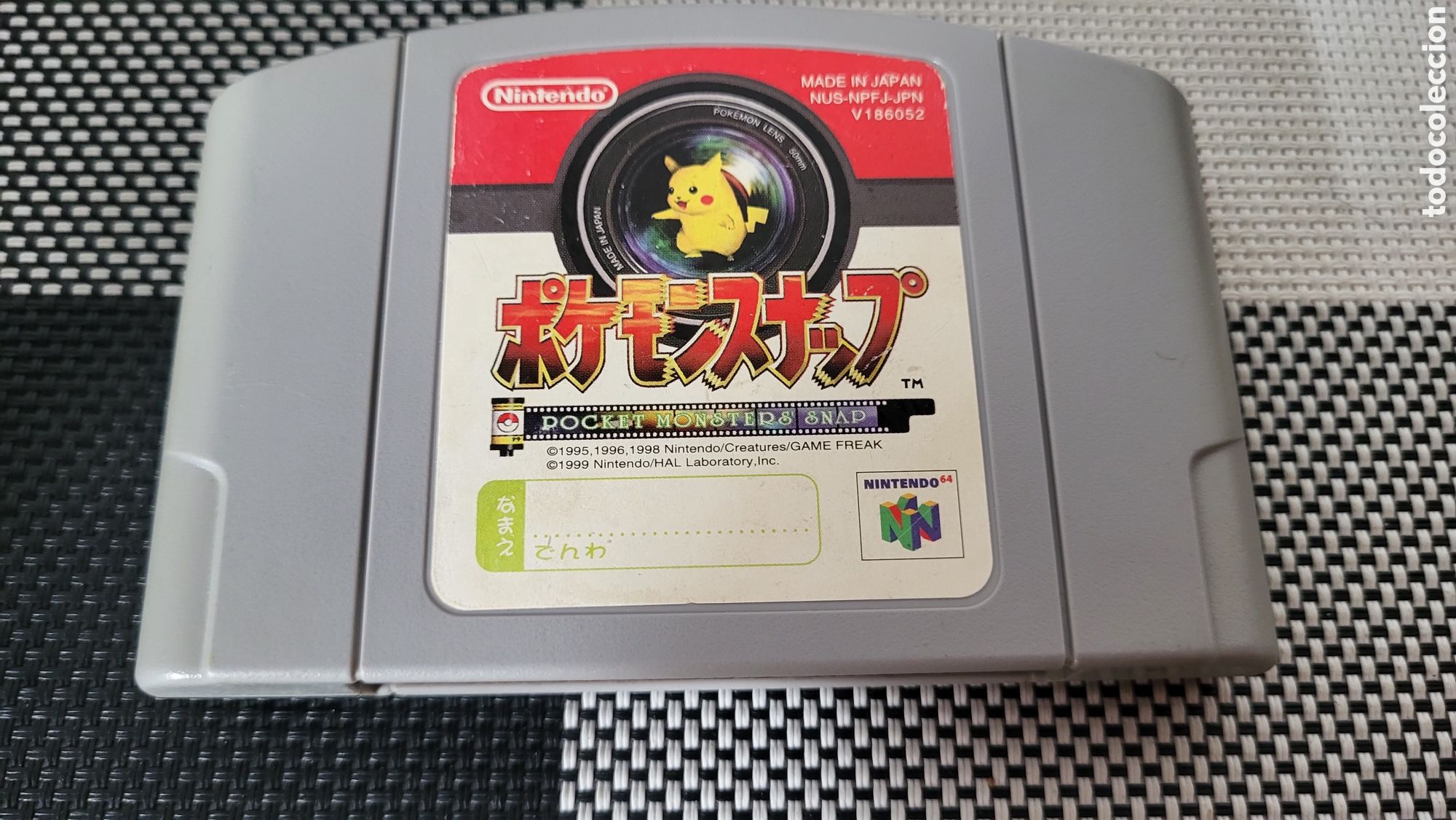 Videojuegos y consolas: Juego Pokemon Nintendo 64