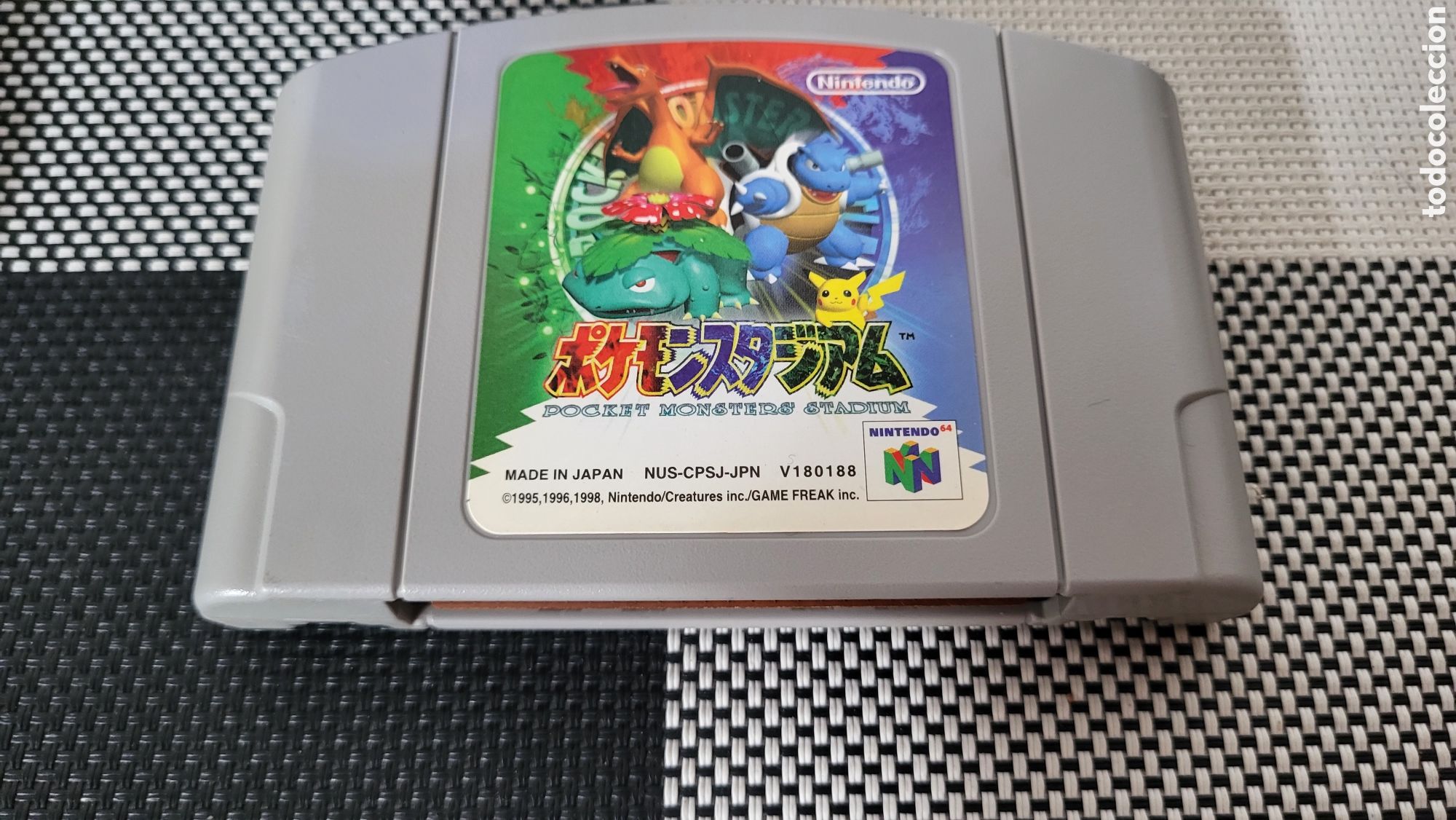 Videojuegos y consolas: Juego Pokemon Nintendo 64