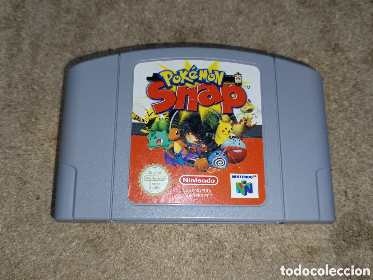 Videojuegos y consolas: NINTENDO 64 POK&Eacute;MON SNAP PAL ESP