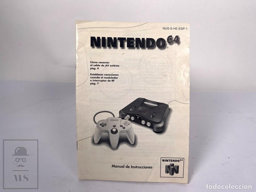 Videojuegos y consolas: Manual de Intrucciones - Nintendo 64 - Original en Espa&ntilde;ol - A&ntilde;o 1997
