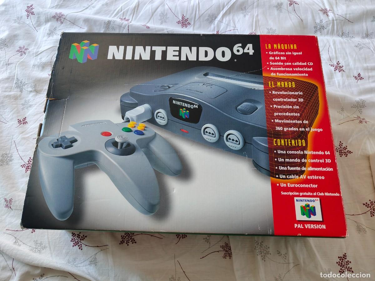 Videojuegos y consolas: CONSOLA N64 - COMPLETA
