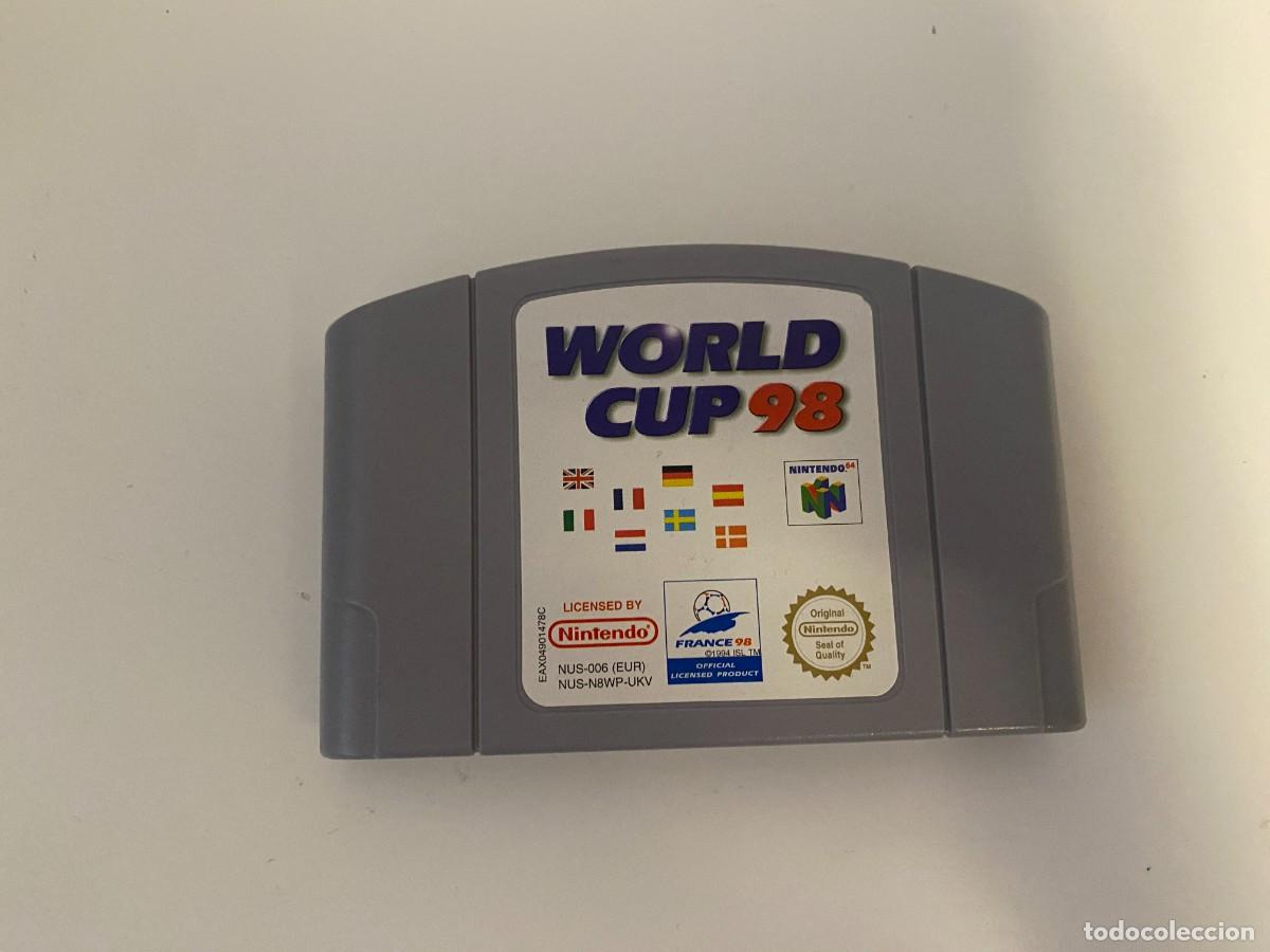 Videojuegos y consolas: Cartucho de juego Nintendo 64 World Cup 98