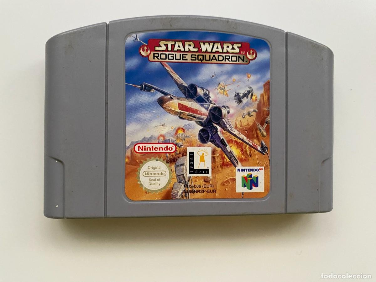 Videojuegos y consolas: Cartucho videojuego Star Wars Rogue Squadron Nintendo 64 N64