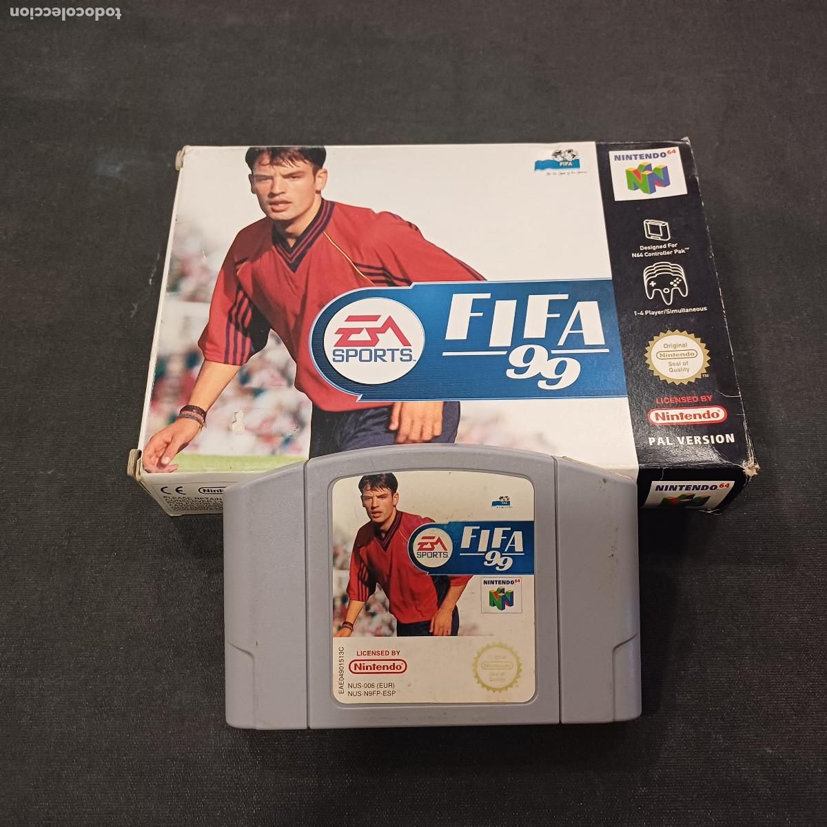 Videojuegos y consolas: FIFA 99 NINTENDO 64. - Foto 2