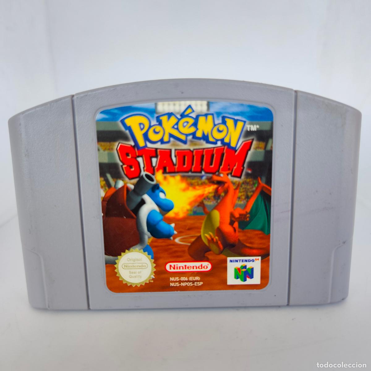 Videojuegos y consolas: juego para la nintendo 64 pokemon stadium n64