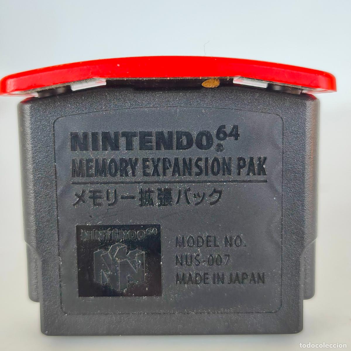 Videojuegos y consolas: MEMORY EXPANSION PAK NINTENDO 64 ORIGINAL