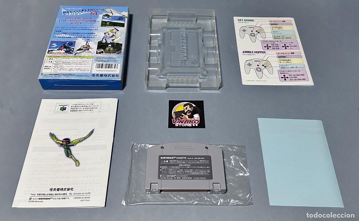 Videojuegos y consolas: Pilot Wings Nintendo 64 NTSC-J - Foto 2