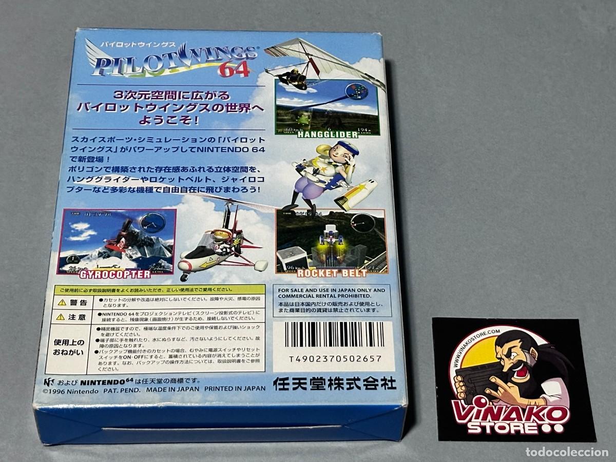 Videojuegos y consolas: Pilot Wings Nintendo 64 NTSC-J - Foto 4
