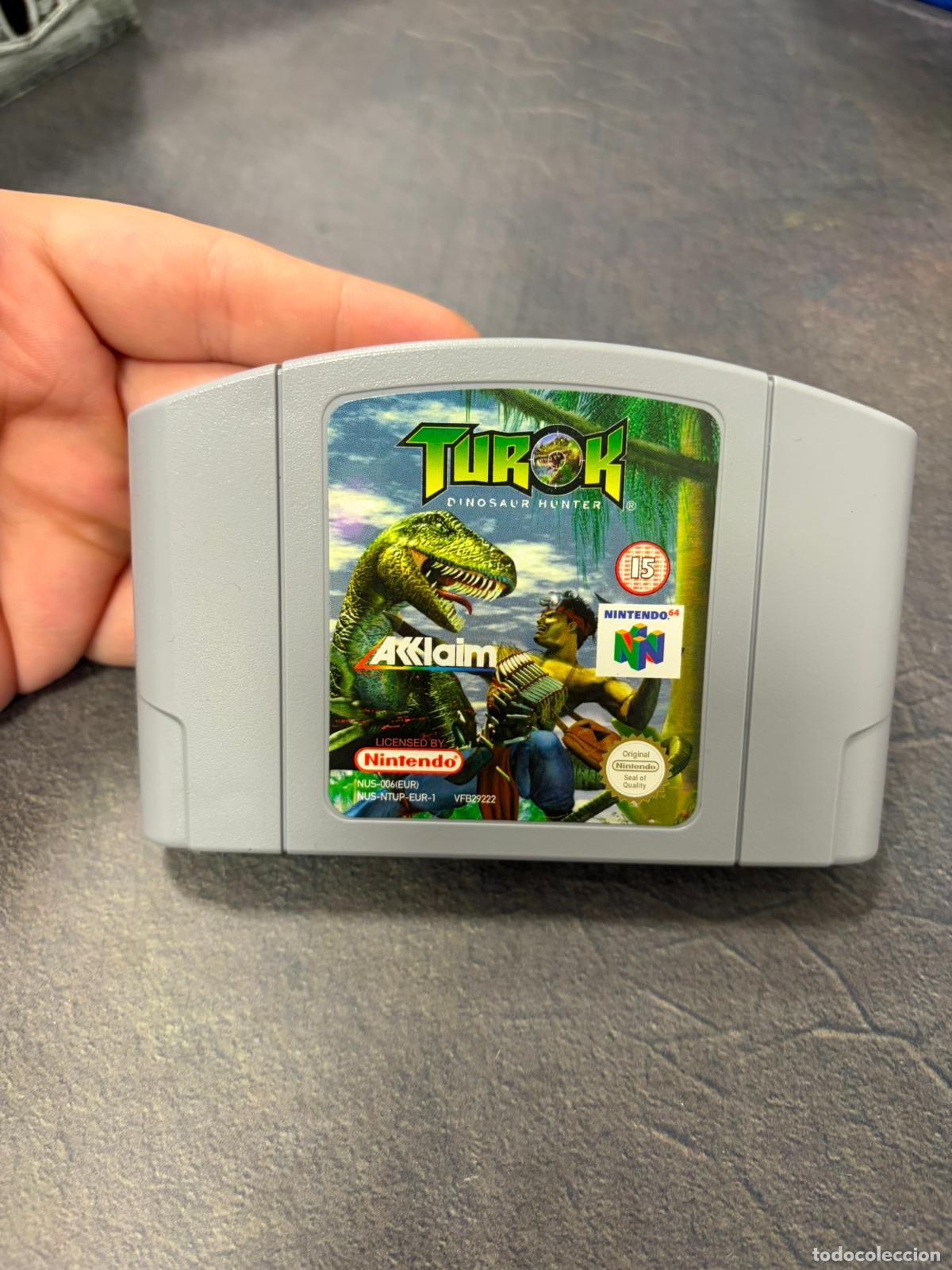 Videojuegos y consolas: Turok Nintendo 64 - Cartucho - pAL