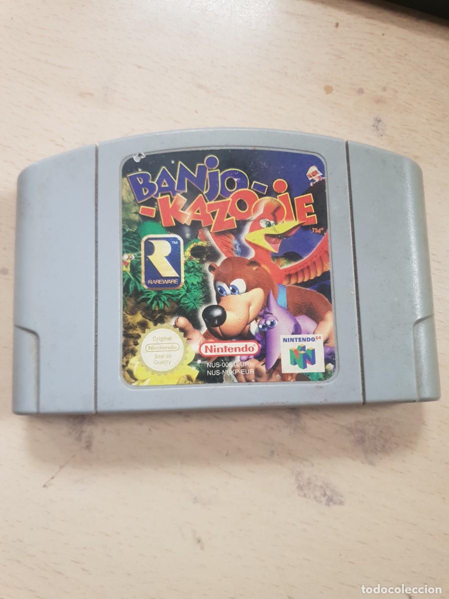 Videojuegos y consolas: Juego Nintendo 64 banjo kazooie
