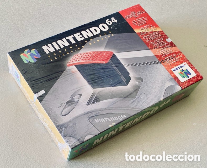 Videojuegos y consolas: Nintendo 64 Expansion Pak [PAL Euro] NUS-A-TB 04549686016 [ampliaci&oacute;n de memoria] N64 Pack NUS-007