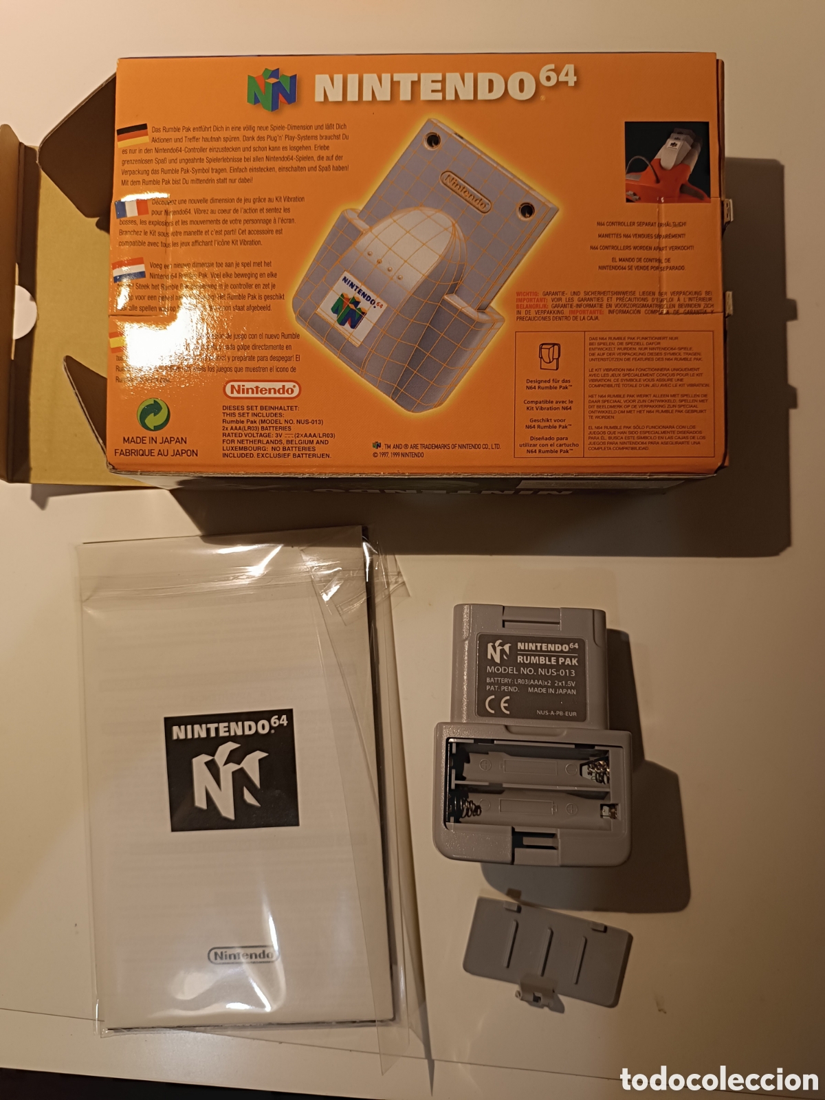 Videojuegos y consolas: Rumble Pak Nintendo 64 - Foto 2
